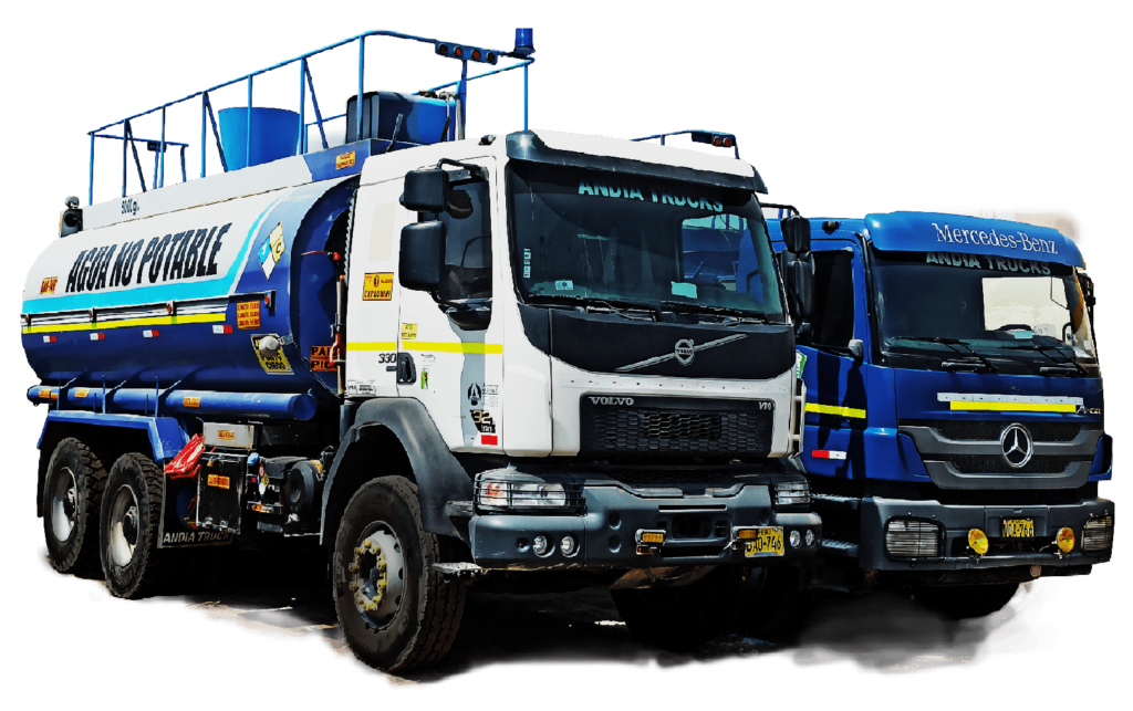 Cisternas Pesadas Mercedes-Benz Arocs / Axor 6x4: 5,000 galones